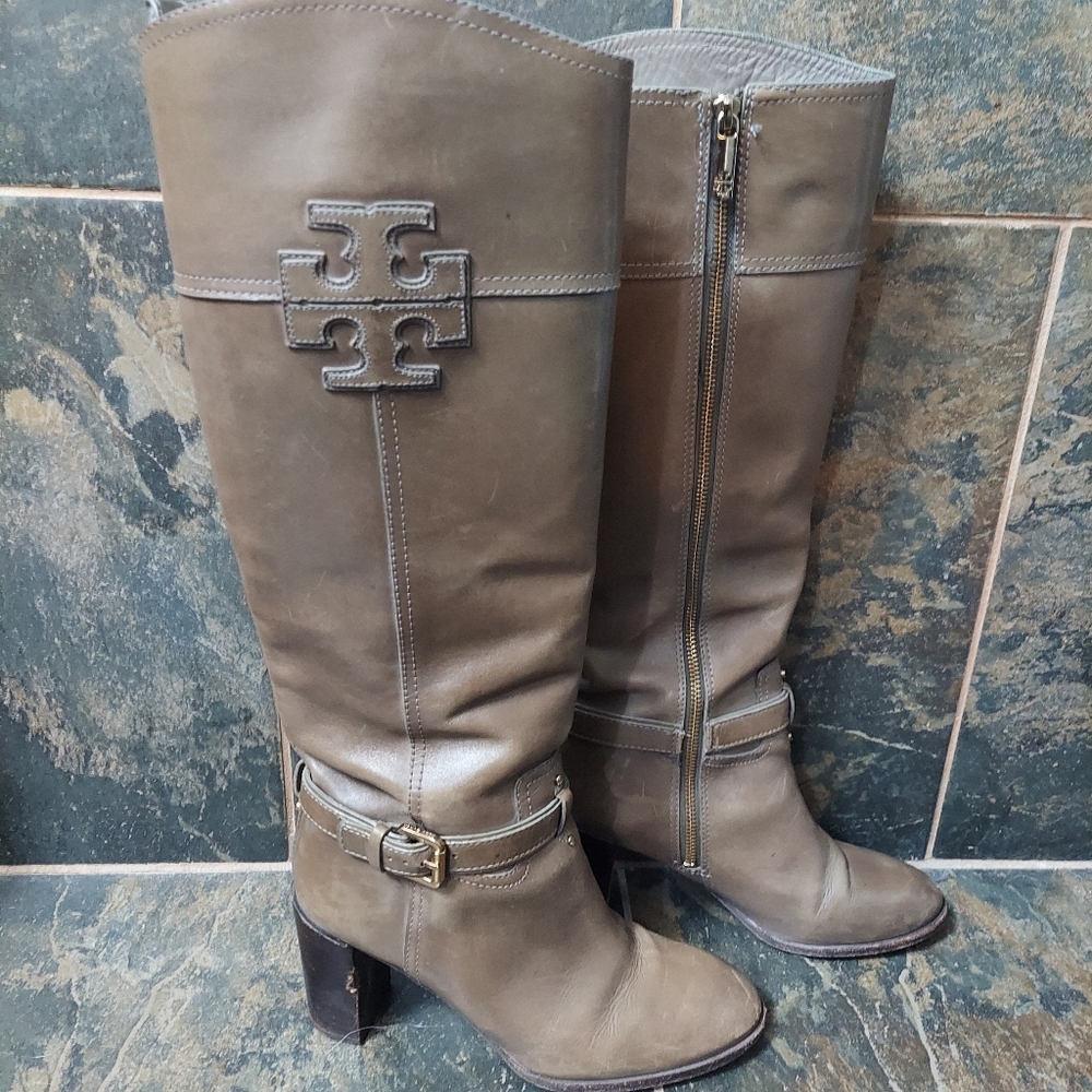 TORY BURCH "Blaire" leather boots
